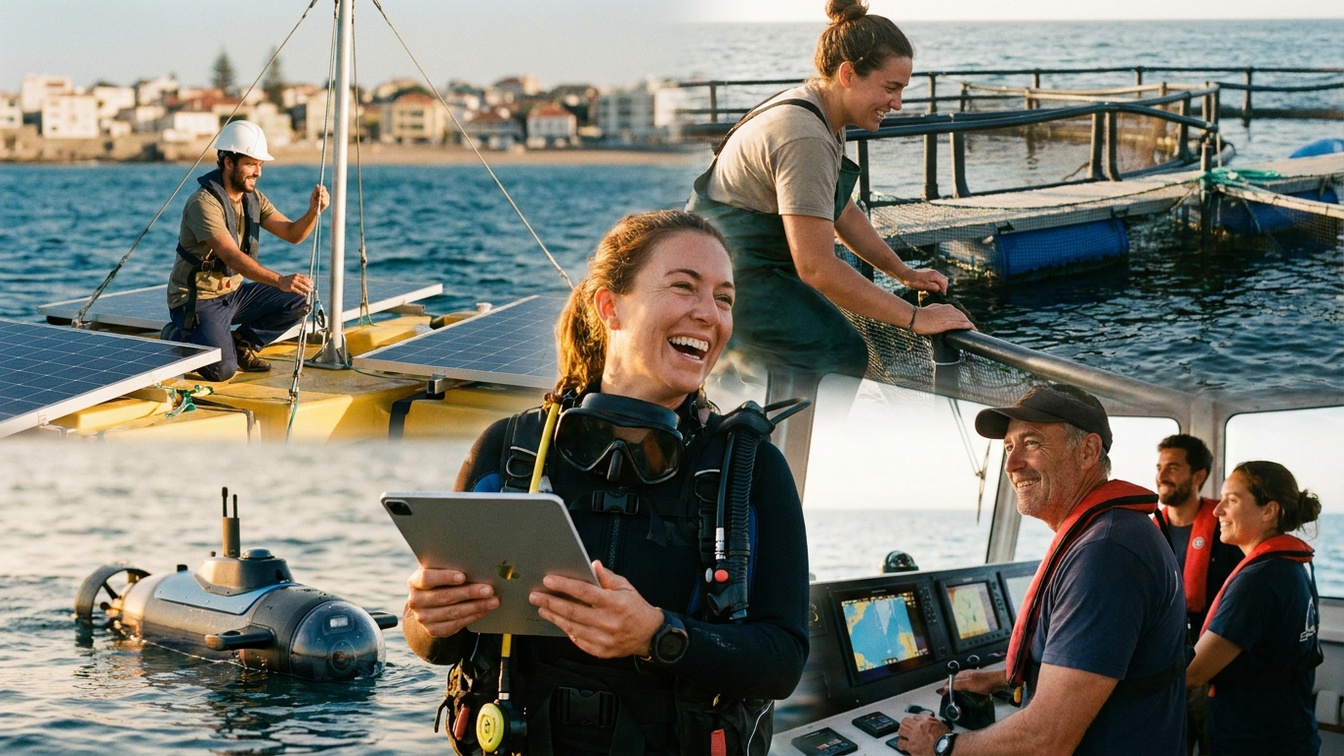 15 métiers liés à la mer en 2026