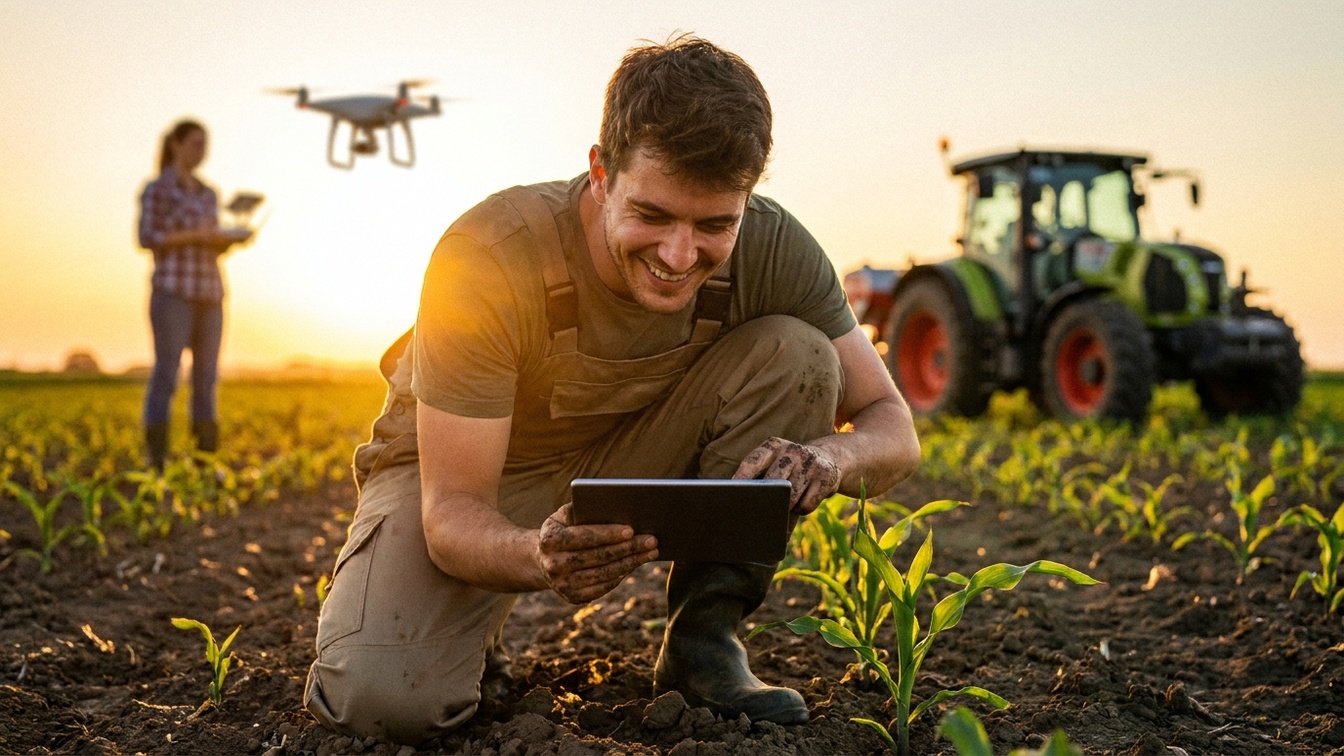 Devenir agriculteur en 2026 : formation, salaires etc..